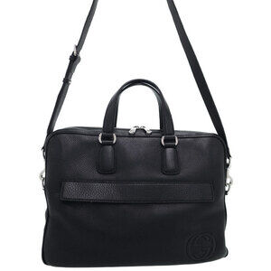 Gucci Soho interlocking G briefcase Black Shoulder Bag